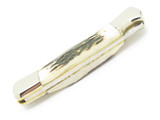 Vtg NOS Seizo Imai Imax Seki Japan Stag Large Folding Hunter Lockback Knife