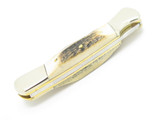 Vintage Seizo Imai Imax Seki Japan Stag 3" Folding Hunter Lockback Pocket Knife