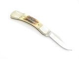 Vtg NOS Seizo Imai Imax Seki Japan Stag 3.5" Folding Lockback Pocket Knife