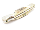 Vtg NOS Seizo Imai Imax Seki Japan Stag 3.5" Folding Lockback Pocket Knife