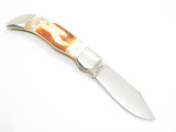 Vtg Dach Imai (Parker K54) Seki Japan Stag Buffalo Folding Hunter Lockback Knife