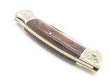 Vintage 1980s Parker Imai Seki Japan 4.75" Scroll Folding Hunter Lockback Knife