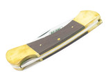 Vtg NOS 1980 Explorer Imai Seki Japan 4" Folding Hunter Lockback Pocket Knife