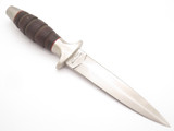 Vtg Valor Miami Seki Japan 407 Short Commando Fixed Blade Dagger Boot Knife