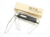 Vtg 1970s Buck 307 Wrangler Stockman 3 Blade Folding Pocket Knife