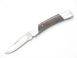 Vtg 1981 Buck Script 503 Prince Wood Handle Folding Lockback Pocket Knife Box