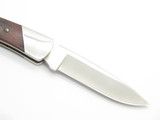 Vtg 1981 Buck Script 503 Prince Wood Handle Folding Lockback Pocket Knife Box