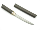 A&R Russia Custom Mini Damascus Samaurai Tanto For Seki Japan Knife Show