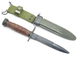 Parker WWII Style Fixed Blade Hunting Knife M8A1 Scabbard Seki Japan NOS