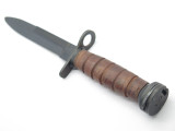 Parker WWII Style Fixed Blade Hunting Knife M8A1 Scabbard Seki Japan NOS