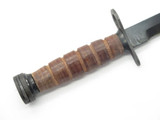 Vtg Parker WWII Style Fixed Blade Hunting Knife M8A1 Scabbard Seki Japan NOS
