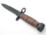 Vtg Parker WWII Style Fixed Blade Hunting Knife M8A1 Scabbard Seki Japan NOS