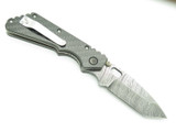 Custom Leroy Remer Buck 889 Strider Tanto Carbon Fiber Folding Pocket Knife