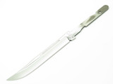 Vtg 1990 Case XX 516-5 SS 5" Mirror Fixed Hunting Knife Making Blade Blank