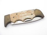Vtg Kershaw by Kai 1040 Seki Japan Bone Folding Field II Hunter Lockback Knife