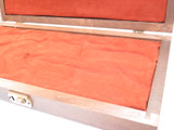Vtg Buck Aurum Walnut Wood Display Case Box For 401 Fixed 110 112 Folding Knife