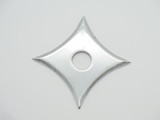 Lot of 2 Vintage 1980s Valor Ninja Seki Japan Tak Fukuta Stainless Steel 4 Point Throwing Star