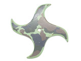 Vintage 1980 Frost Cutlery Shuriken Ninja Seki Japan Tak Fukuta Camo Steel 4 Point Throwing Star