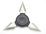 Vtg 1980s Valor Shuriken Dragon Ninja Seki Japan Fukuta Stainless Steel 3 Point Throwing Star