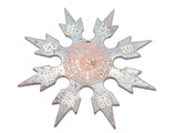 Vintage 1980 Alan Lee Grandmaster Throwing Star Ninja Shuriken Seki Japan Tak Fukuta Black 8 Point