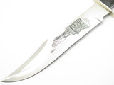 Vtg 1986 Parker Statue of Liberty Tak Fukuta Seki Japan Bowie Fixed Blade Knife