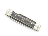 Vtg Marbles Tak Fukuta Seki Japan Buffalo Scrolled Folding Lockback Pocket Knife