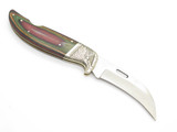 Vtg '80s Frost Tak Fukuta Seki Japan 5.25" Hawkbill Eagle Folding Lockback Knife