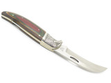 Vtg '80s Frost Tak Fukuta Seki Japan 5.25" Hawkbill Eagle Folding Lockback Knife