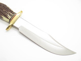 Vtg 1980s Frost Cutlery Tak Fukuta Seki Japan Fixed Blade "Original Bowie" Knife