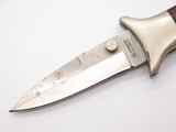 Vtg Boker Magnum Seki Japan Folding Boot Linerlock Hunter Pocket Knife Blem