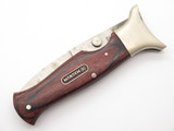 Vtg Boker Magnum Seki Japan Folding Boot Linerlock Hunter Pocket Knife Blem