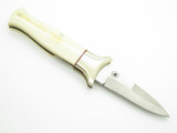 Vtg Boker Magnum Seki Japan Micarta Folding Boot Linerlock Hunter Pocket Knife