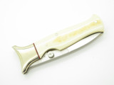 Vtg Boker Magnum Seki Japan Micarta Folding Boot Linerlock Hunter Pocket Knife