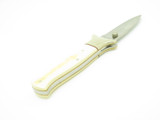 Vtg Boker Magnum Seki Japan Micarta Folding Boot Linerlock Hunter Pocket Knife