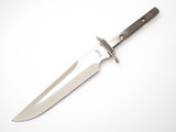 Vtg Rigid RG-45 Seki Japan Tak Fukuta Fixed Knife Making Bowie 7.5" Blade Blank