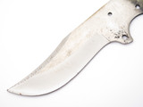 Vtg Rigid RG16 Seki Japan Tak Fukuta Fixed Knife Making Skinner 4.5" Blade Blank