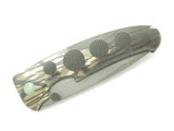 Vtg Browning 601 Barracuda Hiro Seki Japan Camo Folding Hunter Pocket Knife