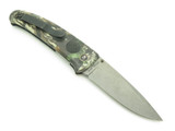 Vtg Browning 6012 Barracuda Hiro Seki Japan Camo Folding Hunter Pocket Knife