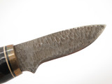 Vtg United Cutlery 739 Flinthorn Seki Japan Chip Flint Buffalo Horn Fixed Knife