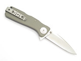 Vtg Sog USA Pat Pend Twitch XL Graphite Aluminum AUS8 Folding Lock Pocket Knife