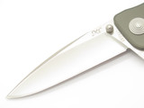 Vtg Sog USA Pat Pend Twitch XL Graphite Aluminum AUS8 Folding Lock Pocket Knife