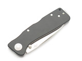 Vtg Sog USA Pat Pend Twitch XL Black Aluminum AUS8 Folding Lock Pocket Knife