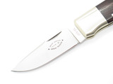 Vtg G. Sakai Custom ATS-34 Seki Japan Folding Drop Hunter Lockback Pocket Knife