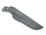 Vtg Browning 132 Hiro Seki Japan AUS8 Drop Point Black Fixed Blade Hunting Knife