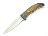 Vtg Browning 815 Hiro Seki Japan AUS-8A Drop Point Fixed Blade Hunting Knife