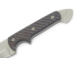 Vintage Crawford Custom Kasper Dragon Wharncliffe Fixed Blade Tactical Knife