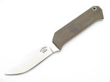 Bud Nealy Custom USA Prototype Fixed Blade Hunting Neck Knife