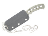 Vintage Crawford Custom Kasper Fixed Blade Tactical Neck Knife