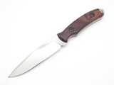 Vintage Gerber Yari Limited Edition Mirror 154CM Wood Handle Fixed Blade Knife