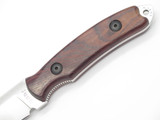 Vintage Gerber Yari Limited Edition Mirror 154CM Wood Handle Fixed Blade Knife
